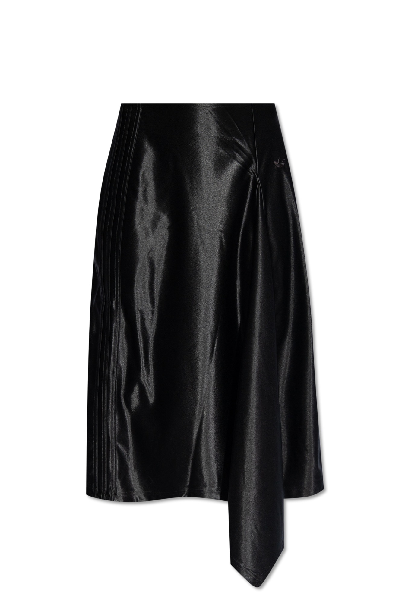 Black Asymmetrical skirt with logo brussels adidas Originals